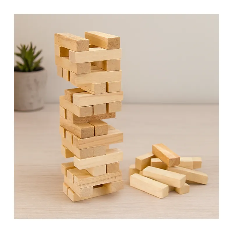 Ahşap Denge Oyunu 54 Parça (Jenga)