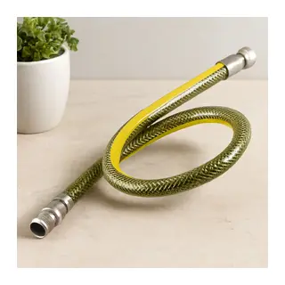 75 cm Flex Çelik Örgülü Doğalgaz Hortumu