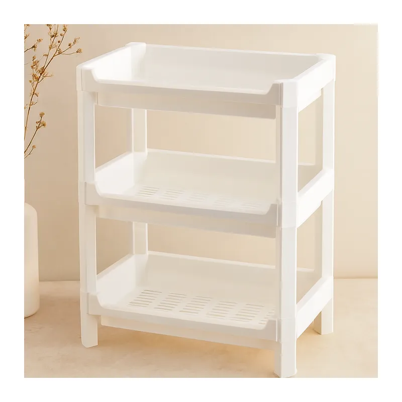 3 Katlı Geniş Sepet Organizer Raf Ünitesi 510x205x685 mm