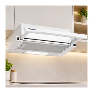 Çift Motorlu Beyaz Mutfak Aspiratörü (LED, 2 Hız)