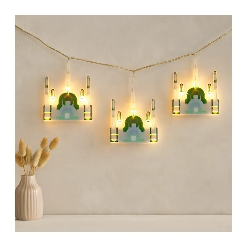 Ramazan Perde LED Işık 3m (Fişli, Eklemeli) Camii Yıldız