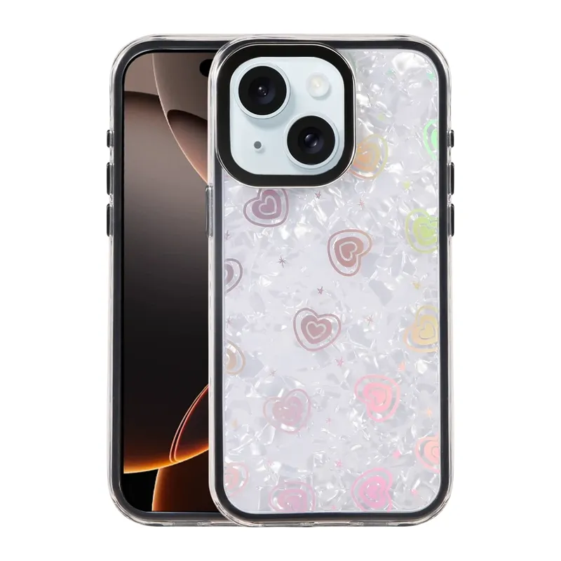 Apple iPhone 14 Lumi Desenli Kapak - Siyah