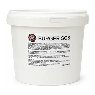 Burger Sos 9 kg Sıvı Sos