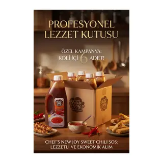 Sweet Chili Sosu 2480 G x 6 Adet - 1 Koli (Koli Bazlı Avantaj Paketi)