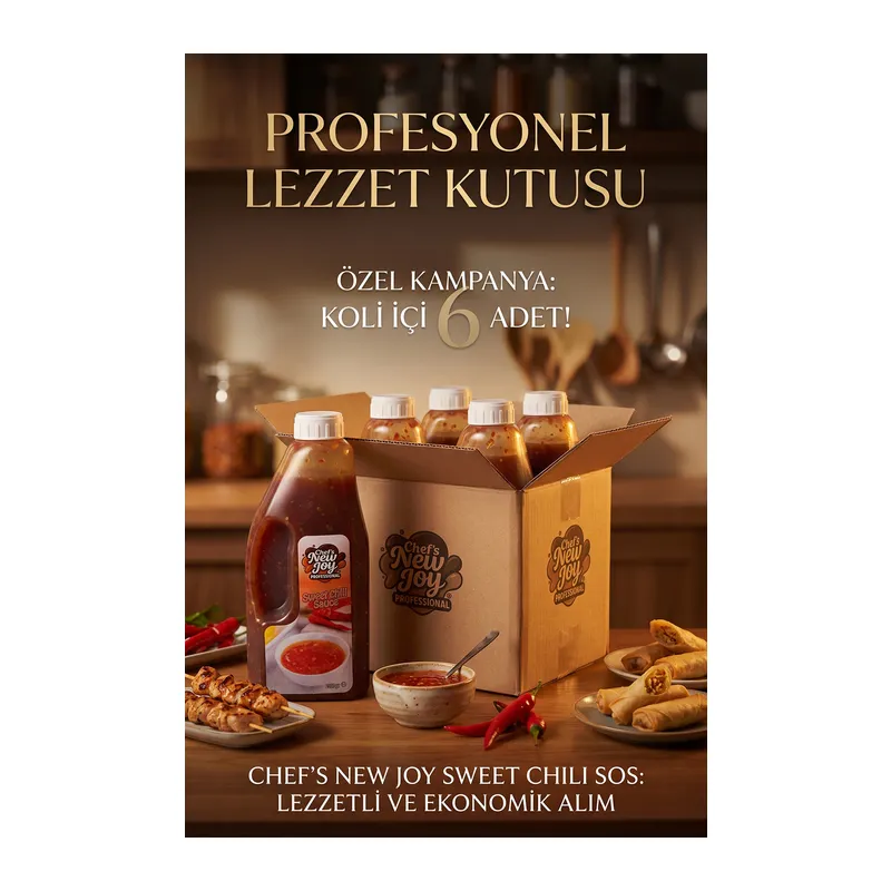 Sweet Chili Sosu 2480 G x 6 Adet - 1 Koli (Koli Bazlı Avantaj Paketi)