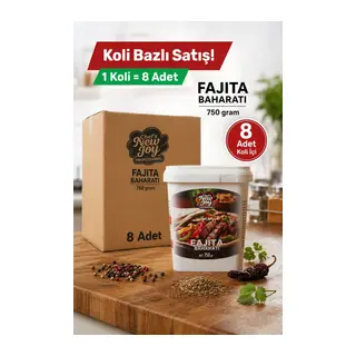 Fajita Baharatı 750 G x 8 Adet - 1 Koli (Koli Bazlı Avantaj Paketi)