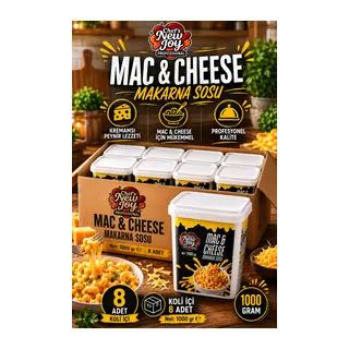 Mac Cheese Sos 1000 G X 8 Adet - 1 Koli (Koli Bazlı Avantaj Paketi)