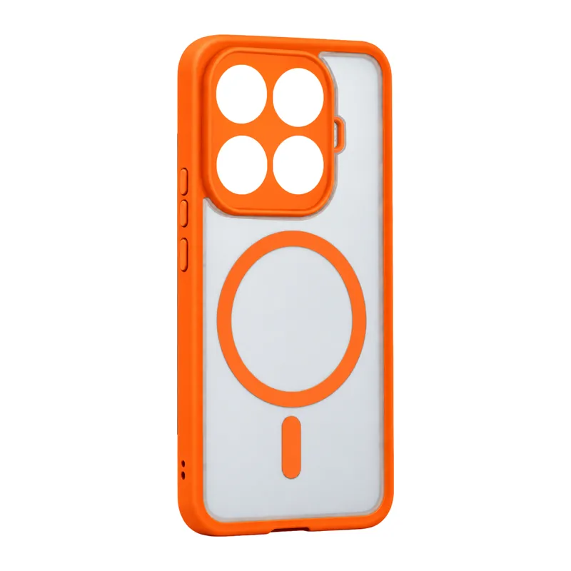 Xiaomi Mi 17T Pro Loji Magsafe Kapak - Turuncu