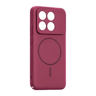 Xiaomi Poco X6 Pro Mika PC Magsafe Kapak - Bordo