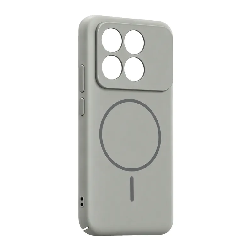 Xiaomi Poco X6 Pro Mika PC Magsafe Kapak - Gri
