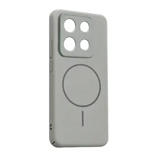 Xiaomi Redmi Note 13 4G Mika PC Magsafe Kapak - Gri