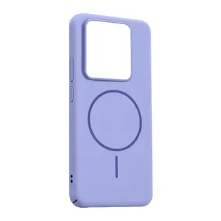 Xiaomi Mi 14T Pro Mika PC Magsafe Kapak - Açık Mor