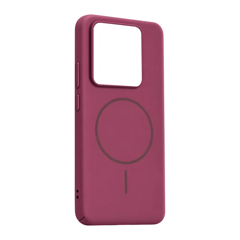 Xiaomi Mi 14T Pro Mika PC Magsafe Kapak - Bordo