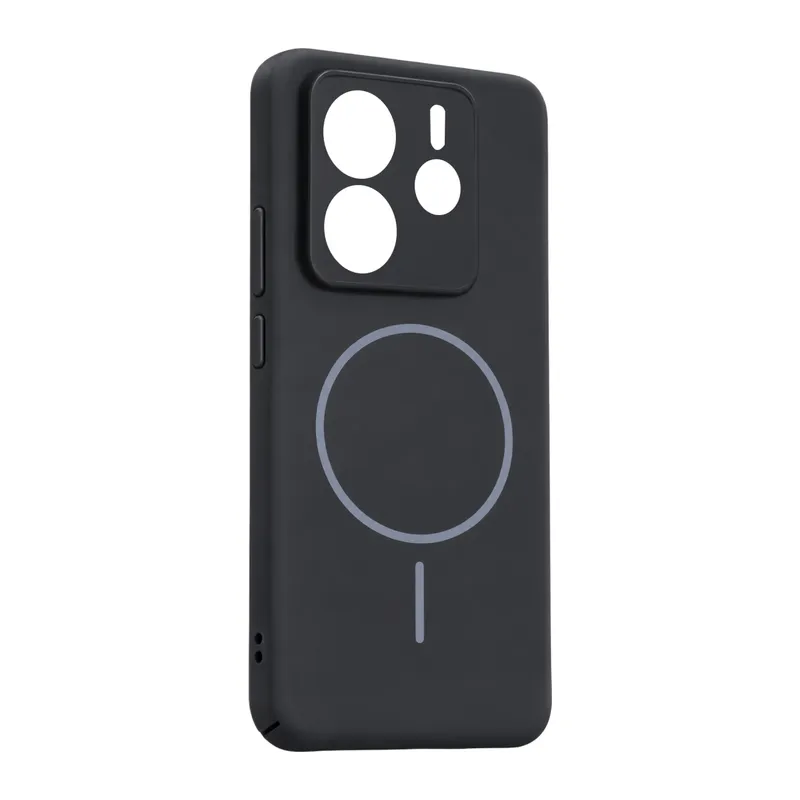 Xiaomi Redmi Note 14 4G Mika PC Magsafe Kapak - Siyah