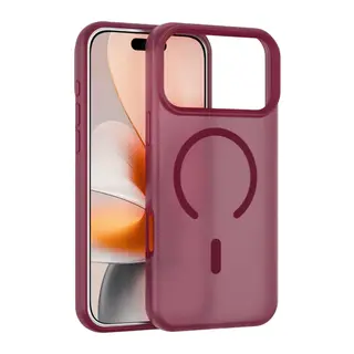 Joko Apple iPhone 18 Pro Max/17 Pro Max Pulse Magsafe Kapak - Bordo