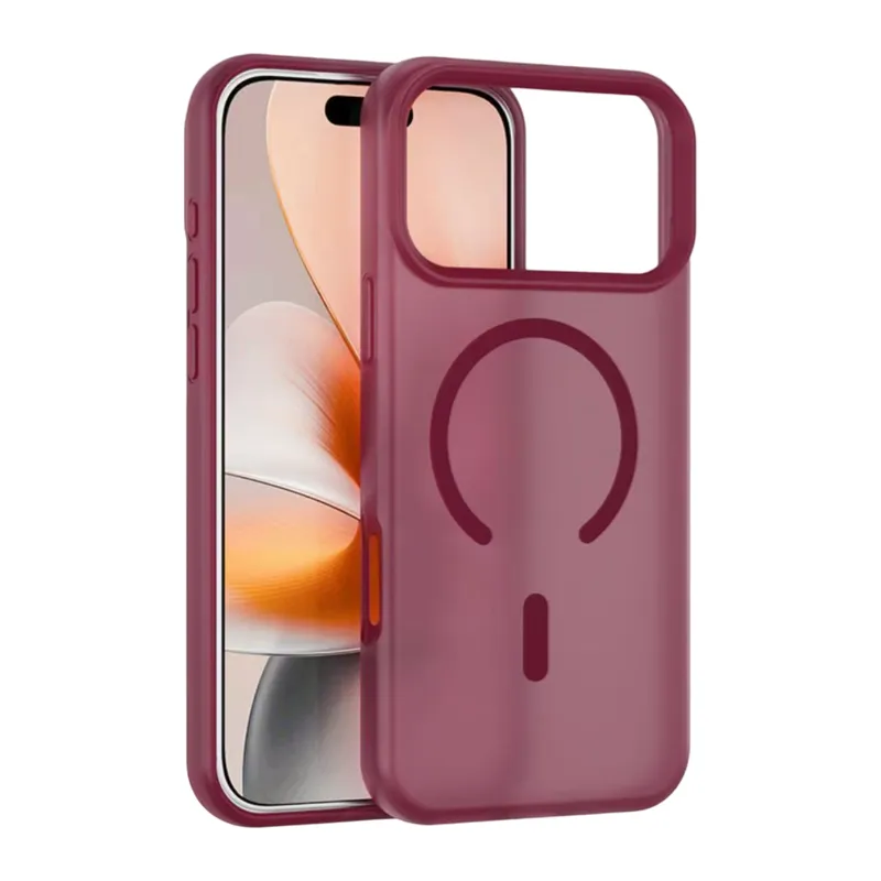 Joko Apple iPhone 18 Pro Max/17 Pro Max Pulse Magsafe Kapak - Bordo