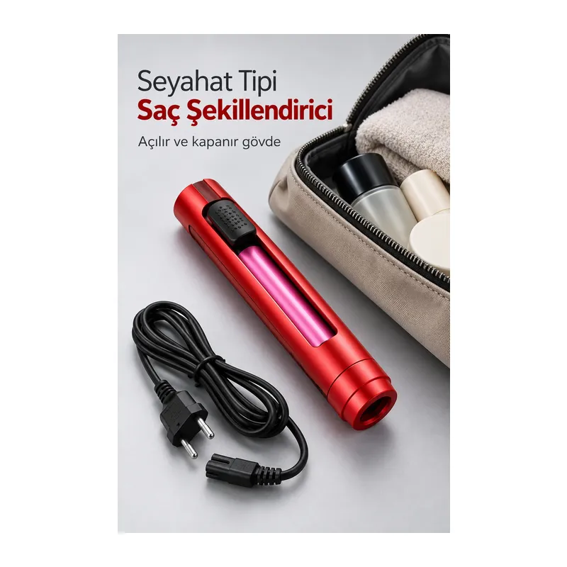 Çıkarılabilir Kablolu Seyahat Tipi Çok Amaçlı Saç Şekillendirici