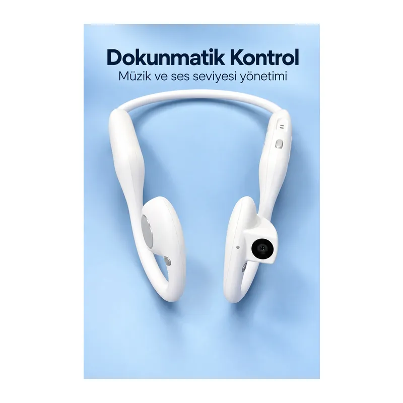 Video Kayıt Özellikli Bluetooth Kulaklık Sesli Asistan Destekli
