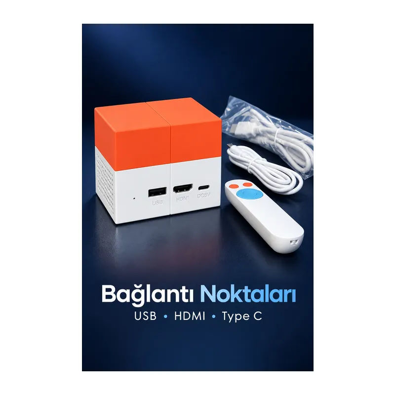 Hareket Algılayan Kameralı Oyun Konsolu ve Kumanda Seti