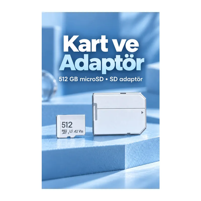 Hafıza Kartı 512 GB ve SD Adaptör Seti