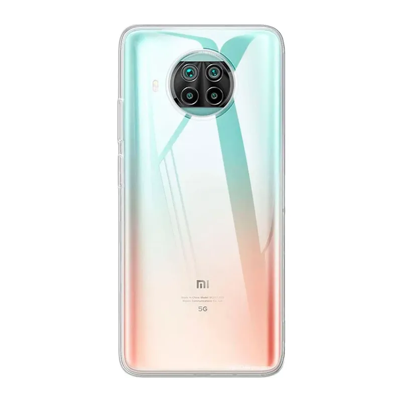 Xiaomi Redmi Note 9 Pro 5G Kılıf Lüx Şeffaf Silikon