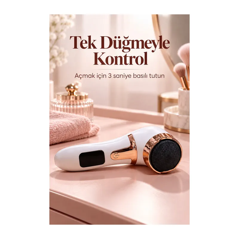 Dijital Göstergeli USB Şarjlı Ayak Bakım Cihazı