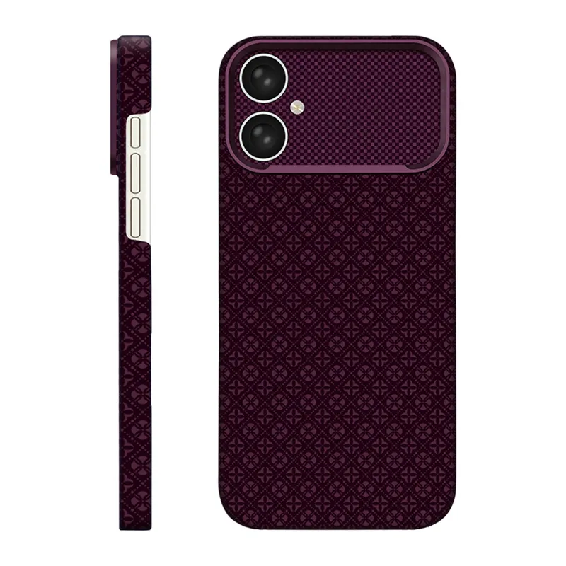 Joko Apple iPhone 16 Deluxe Lensli Magsafe Kapak - Bordo