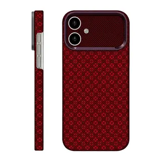 Joko Apple iPhone 16 Deluxe Lensli Magsafe Kapak - Kırmızı