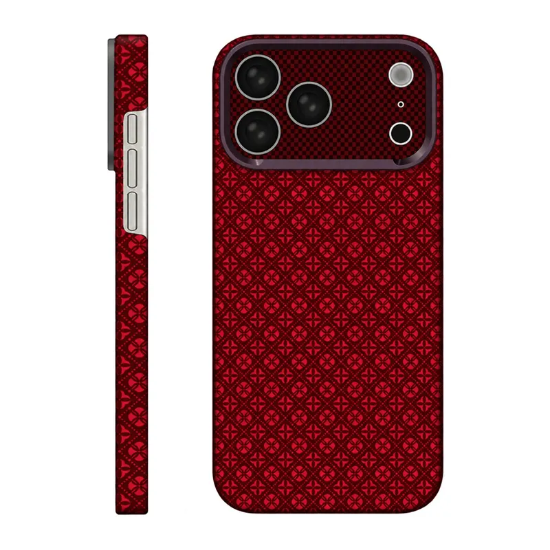 Joko Apple iPhone 18 Pro Max/17 Pro Max Deluxe Lensli Magsafe Kapak - Kırmızı