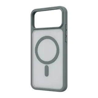 Apple iPhone 18 Pro Loji Magsafe Kapak - Gri