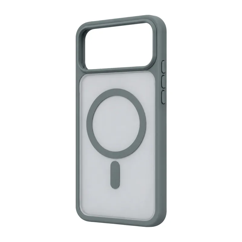 Apple iPhone 18 Pro Loji Magsafe Kapak - Gri