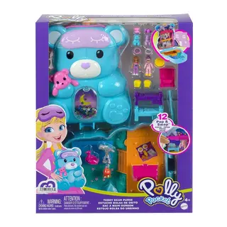 GKJ63 Polly Pocket Çanta Olabilen Micro Oyun Setleri / +4 yaş