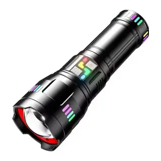 Pro F-3002 Alüminyum TG LED Gece Şeritli Type-C Şarjlı El Feneri