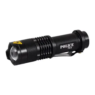 PS-2 Cree Q5 COB LED Şarj Edilebilir Zoomlu El Feneri
