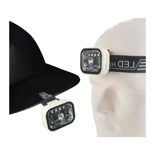 PS-1979 Şarjlı Sensörlü LED Kafa Lambası 19.5gr Ultra Hafif Mıknatıslı