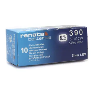 390 SR1130SW 1.55V Alkalin Saat Pili 10 Adet