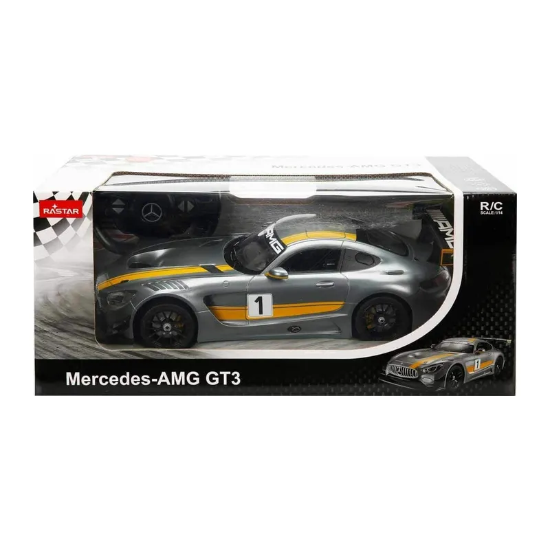 74100 Mercedes AMG GT3 2.4GHZ Işıklı Gri - Sunman