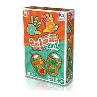 BE233 KS, Sol Elim Sağ Elim 2si1 arada Bağcıklarım / +3 yaş