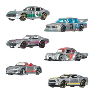 JLB26 Hot Wheels Zamac Temalı 6lı Araç Paketi 1:64
