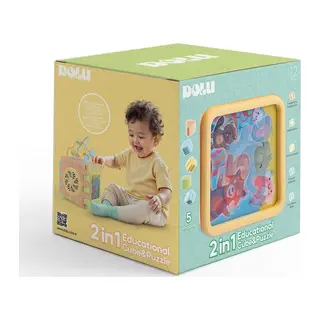 5292 Oyuncak Educatıonal Cube Puzzle