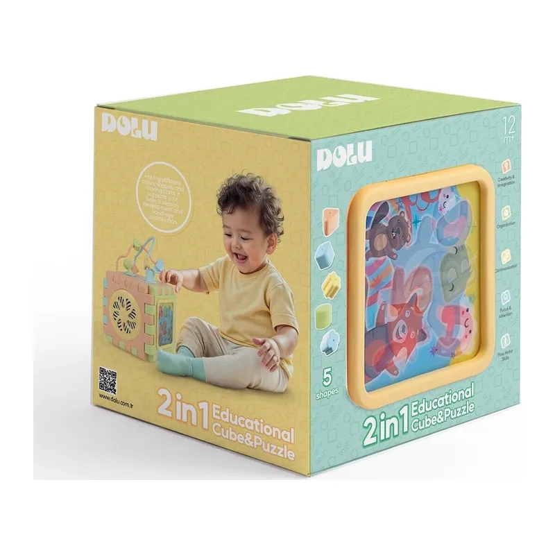 5292 Oyuncak Educatıonal Cube Puzzle