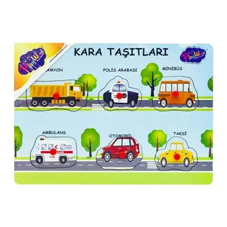 147/148 Ahşap Tutmalı Kara Ve Hava Taşıtları