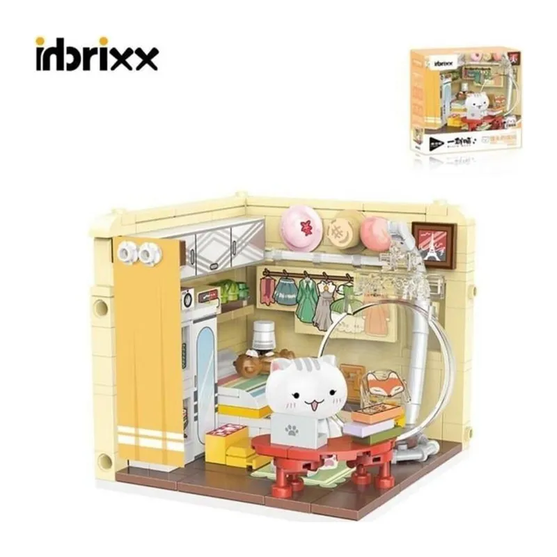 P885003 Panlos Kedi Mutfak 252 Parça Block Oyuncak