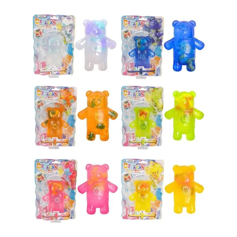 12348 SUN-BTF-FİGÜR CRYSTAL GUMMY BEARS FOREVER SERIES 14CM 6A(Belirtilen fiyat, tekli satış için adet fiyatıdır.)