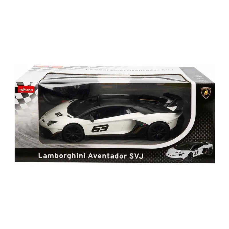 96010 Uzaktan Kumandalı Lamborghini Aventador SVJ Işıklı Araba 34 cm -Sunman