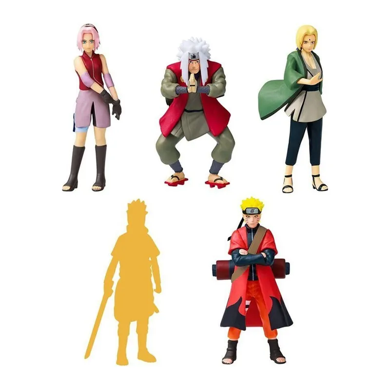 PMI/NSH2040S Naruto 5Lİ Koleksiyon Figür Seti Asorti