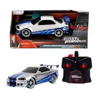 9772 Sun-sım-jda-rc Araba 1 24 Fast Furıous Nıssan Skylıne Gtr 2 4 Ghz Fastf