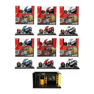 5839 Sun-myg-motosiklet 1 12 Bmw Kasklı Figür PB.3R Ses Işık