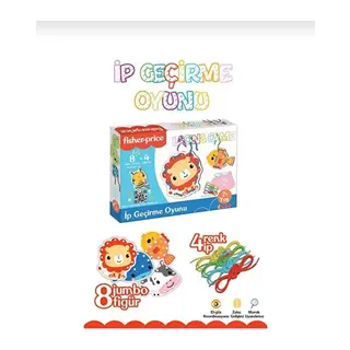 FP2748 Fısher Prıce İp Geçirme Oyunuc Lacıng Game