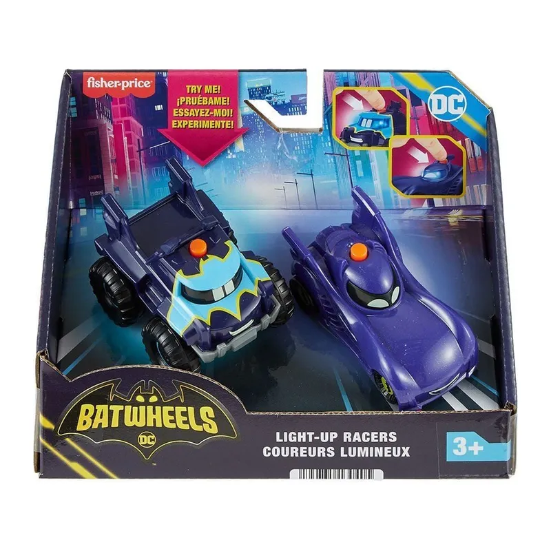 HML25 Fisher-Price® Batwheels™ Işıklı Yarışçılar
